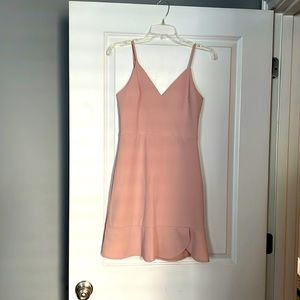 Express pink dress